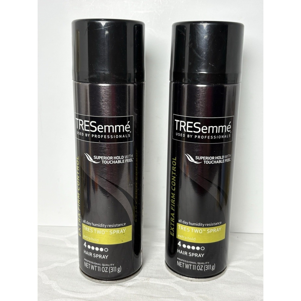 2 Tresemme Tres Two Spray #4 Hair Spray Extra Firm Control 11 oz  Old Formula